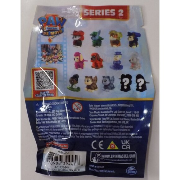 PAW Patrol Micro Movers Mystery Movie Mini Figure Series 2 - Lot of 5 - Picture 3 of 5